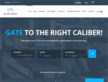 Tablet Screenshot of maharahr.com
